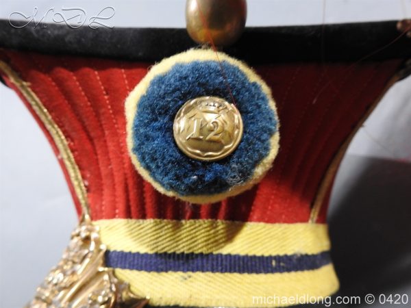 Victorian 12th Prince Of Wales Lancer's N C O' S Lance Cap - Image 12