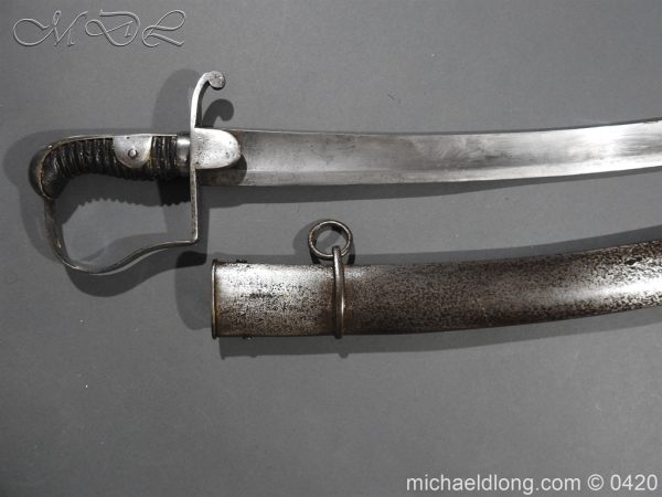 British 1796 Light Cavalry Sword by Reddell & Bate - Image 2