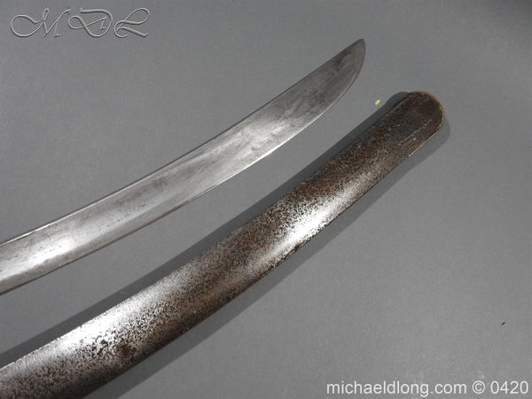 British 1796 Light Cavalry Sword by Reddell & Bate - Image 4