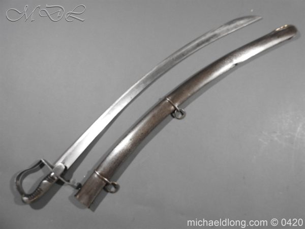 British 1796 Light Cavalry Sword by Reddell & Bate - Image 5