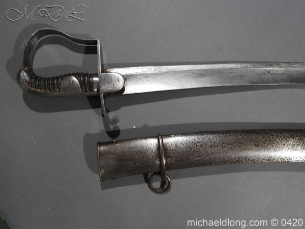 British 1796 Light Cavalry Sword by Reddell & Bate - Image 6