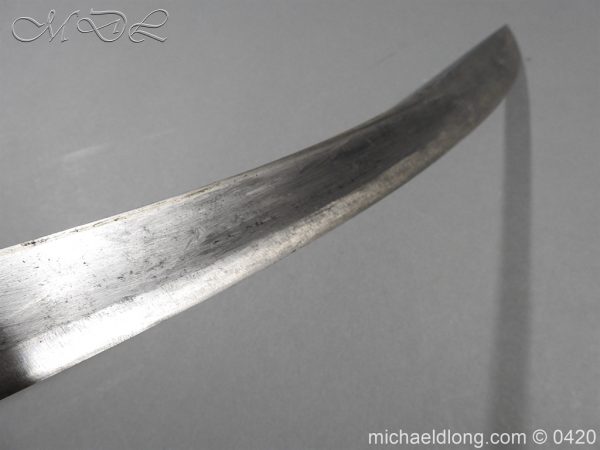 British 1796 Light Cavalry Sword by Reddell & Bate - Image 12