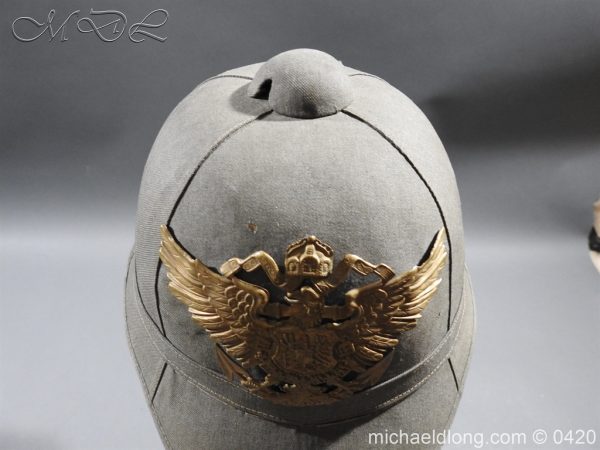 Imperial German Naval Tropical Helmet - Image 3