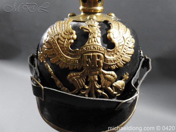 Prussian Model 1895/97 Field Artillery Pickelhaube - Image 2