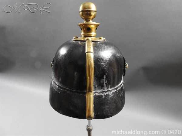 Prussian Model 1895/97 Field Artillery Pickelhaube - Image 9