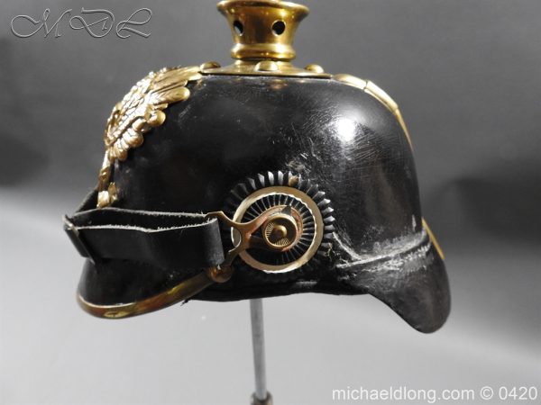 Prussian Model 1895/97 Field Artillery Pickelhaube - Image 12