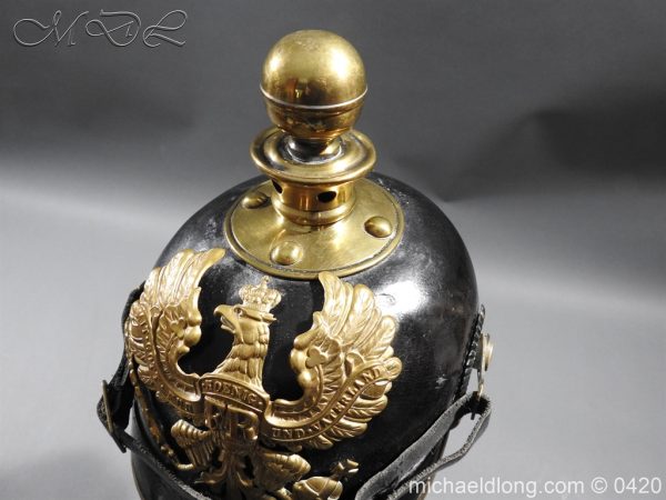 Prussian Model 1895/97 Field Artillery Pickelhaube - Image 14