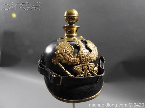 Prussian Model 1895/97 Field Artillery Pickelhaube - Image 16