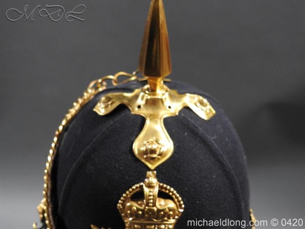 Devonshire Blue Cloth Helmet - Image 2