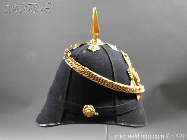 Devonshire Blue Cloth Helmet - Image 4