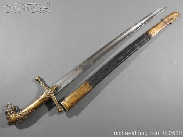 Duke of Wellingtons 33rd Regiment of Foot Band Sword circa 1800 - 33 - Image 5
