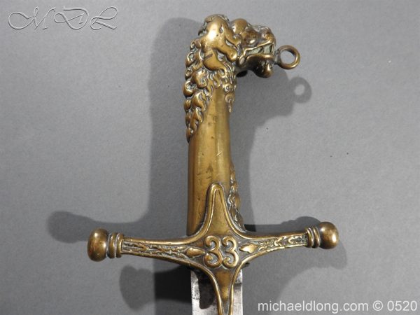 Duke of Wellingtons 33rd Regiment of Foot Band Sword circa 1800 - 33 - Image 16
