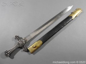 British MK1 Rifle Regiment Band Sword 1850’s Pattern