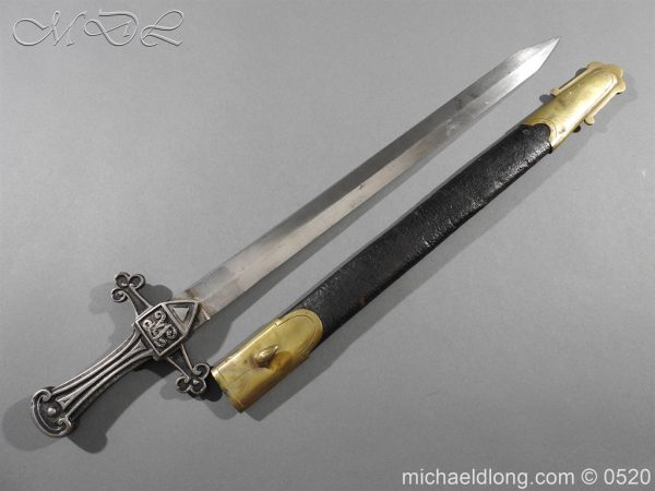 British MK1 Rifle Regiment Band Sword 1850’s Pattern