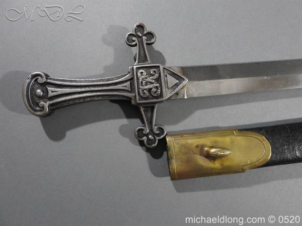 British MK1 Rifle Regiment Band Sword 1850’s Pattern - 37 - Image 2