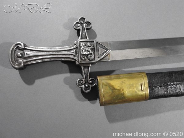 British MK1 Rifle Regiment Band Sword 1850’s Pattern - 37 - Image 6