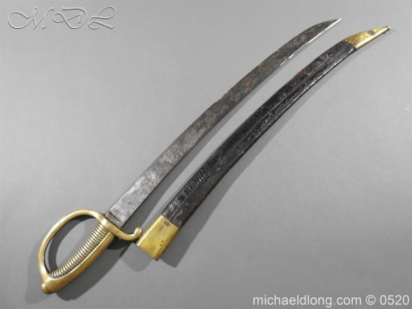 French Sabre Briquet c1816/30 - 87 - Image 5