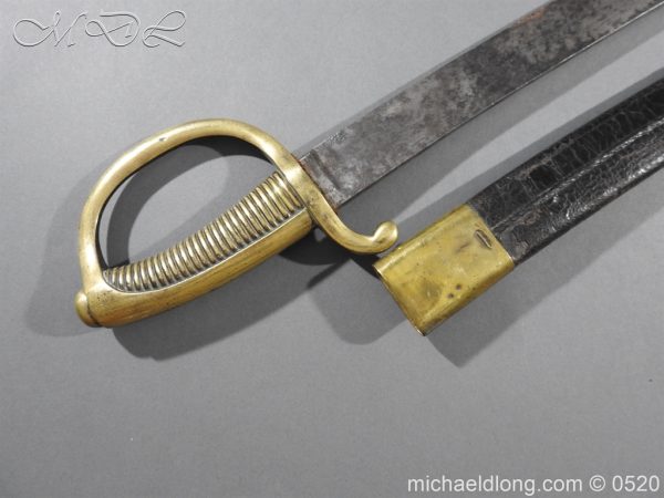 French Sabre Briquet c1816/30 - 87 - Image 6