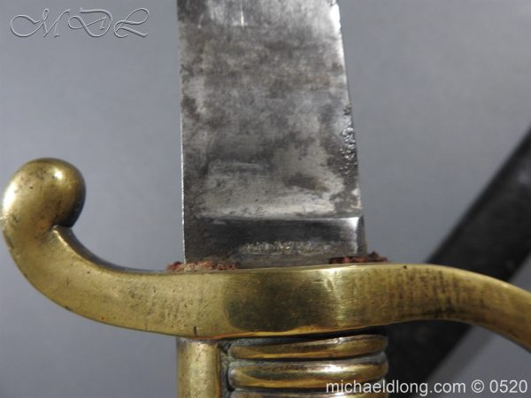 French Sabre Briquet c1816/30 - 87 - Image 14