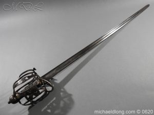 British Basket Hilted Dragoon Sword