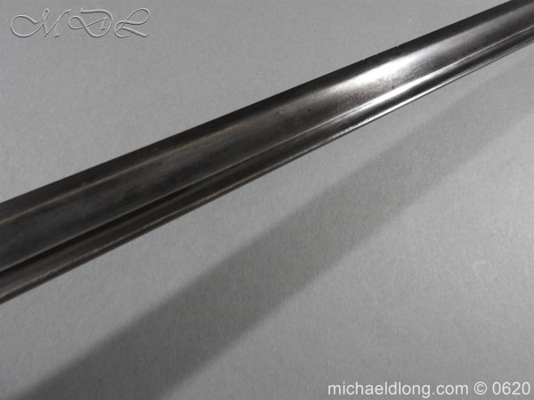British Basket Hilted Dragoon Sword c 1780 - Image 10