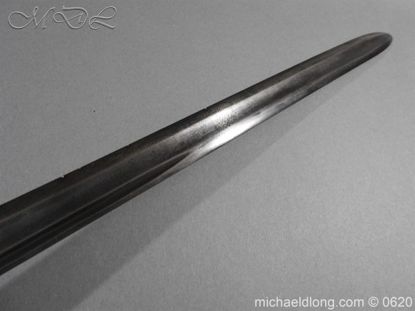 British Basket Hilted Dragoon Sword c 1780 - Image 11