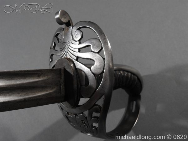 1796 Heavy Cavalry Officer's Presentation Undress Sword - Image 10