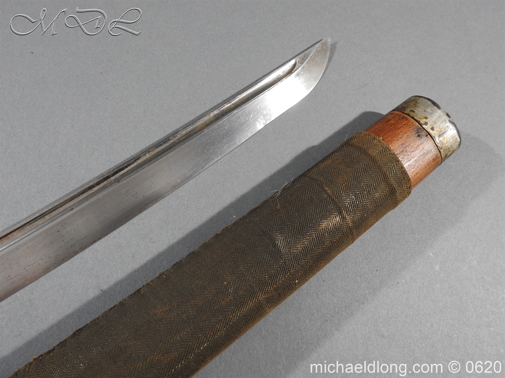 Japanese Officer's WW2 Sword Blade in Shirasaya - Image 24
