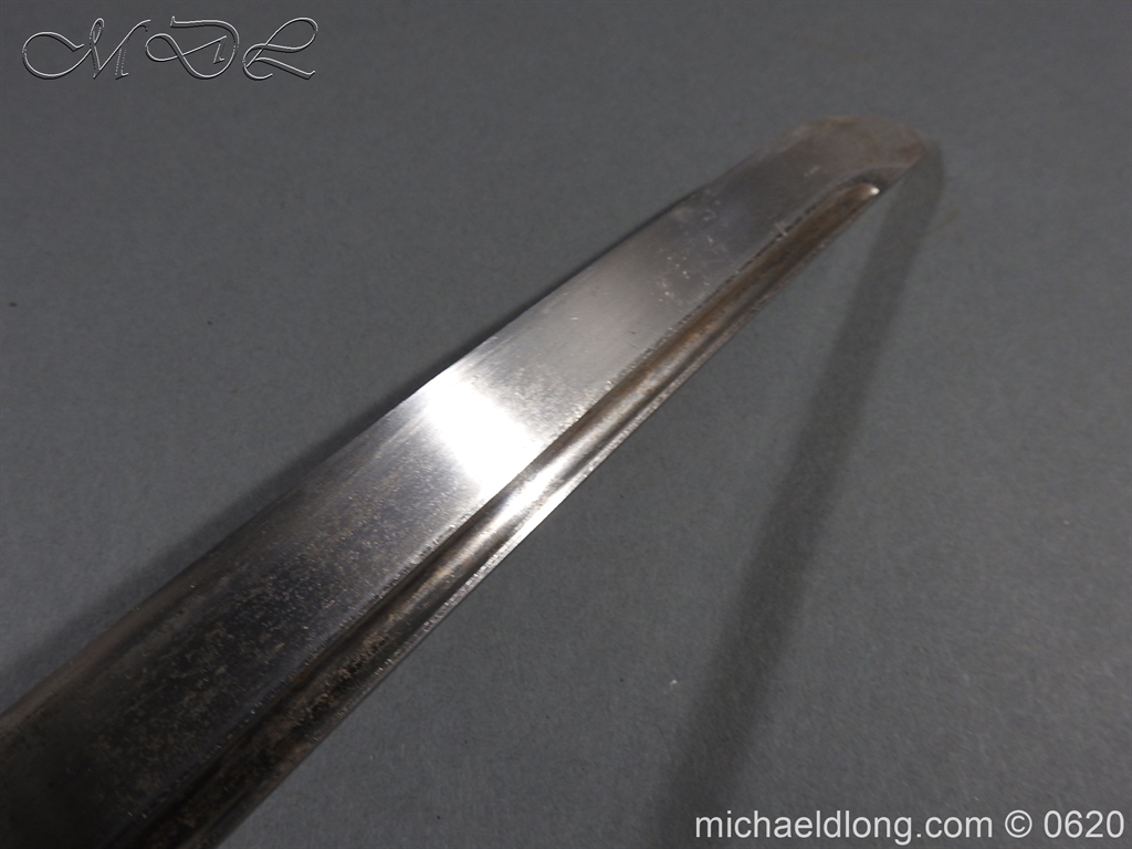 Japanese Officer's WW2 Sword Blade in Shirasaya - Image 9