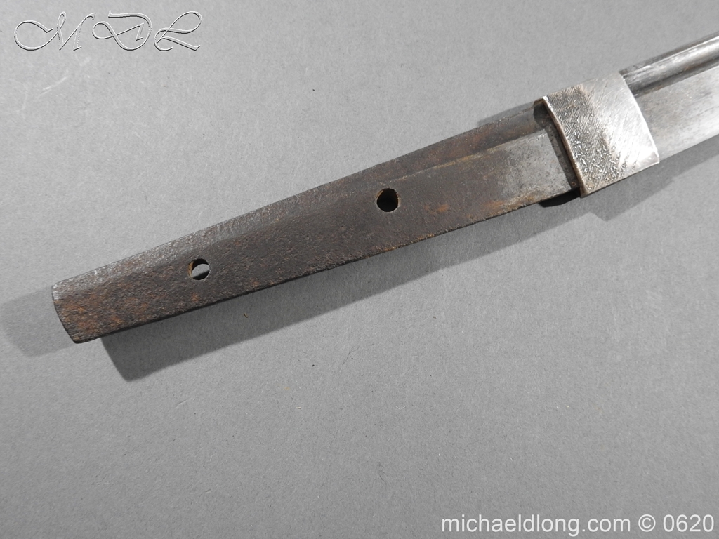 Japanese Officer's WW2 Sword Blade in Shirasaya - Image 8