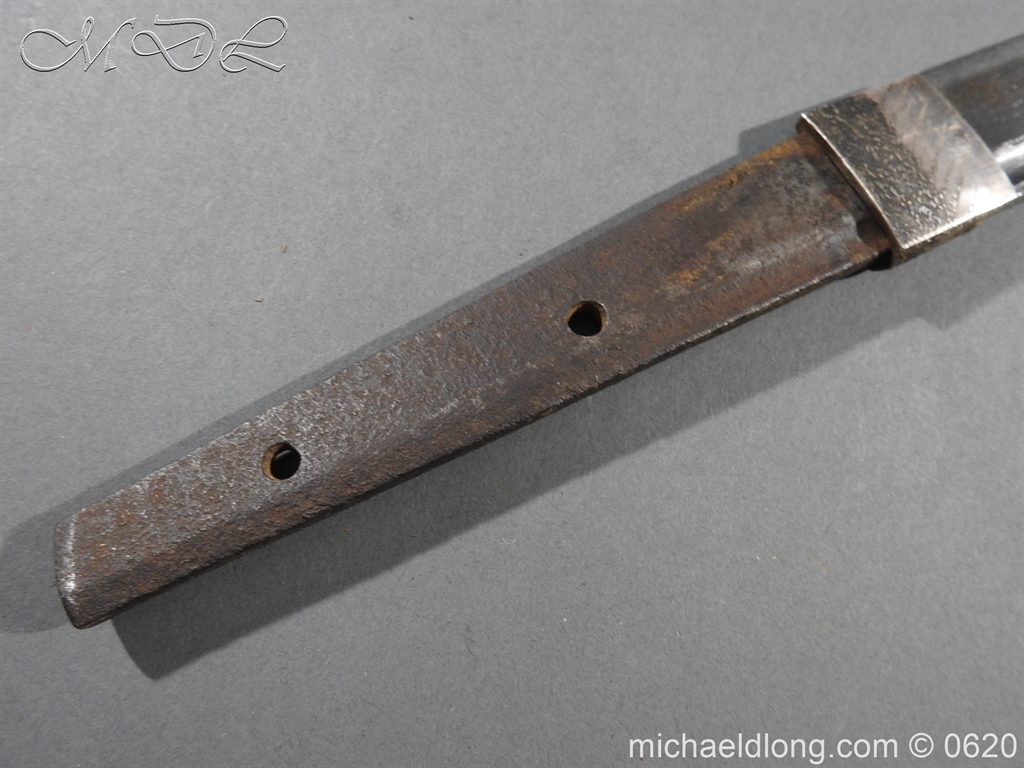 Japanese Officer's WW2 Sword Blade in Shirasaya - Image 6