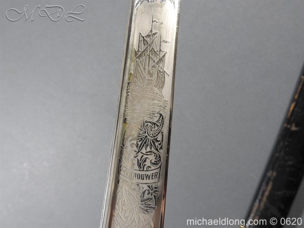 Dutch Naval Officer's Sword - Image 21