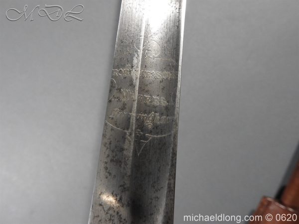 British Staff Sergeants Sword By Robert Mole - Image 13