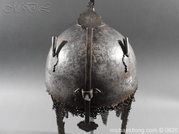 Indo Persian Kula Khud Helmet 19c - Image 3