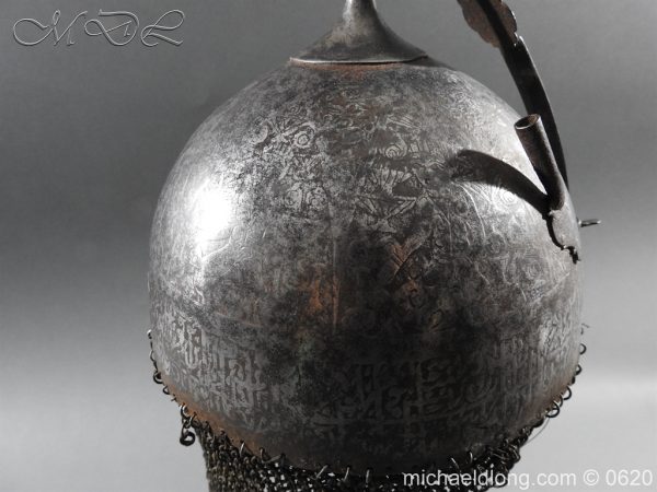 Indo Persian Kula Khud Helmet 19c - Image 6