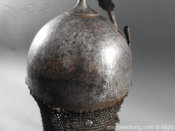 Indo Persian Kula Khud Helmet 19c - Image 8