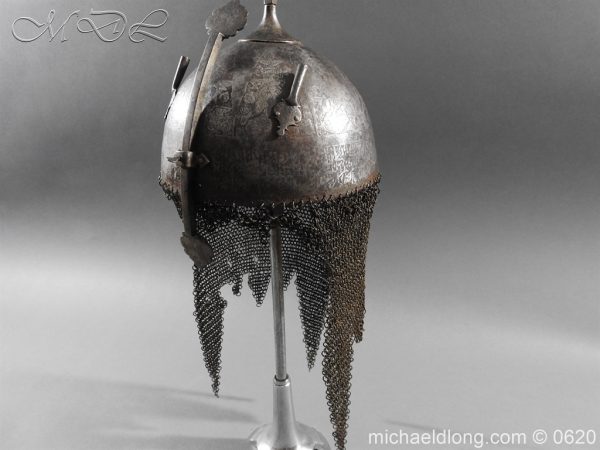 Indo Persian Kula Khud Helmet 19c - Image 13