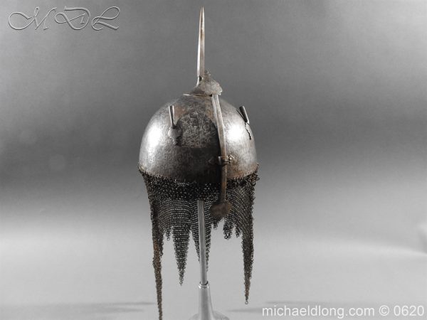 Indo Persian Kula Khud Helmet 19c - Image 15