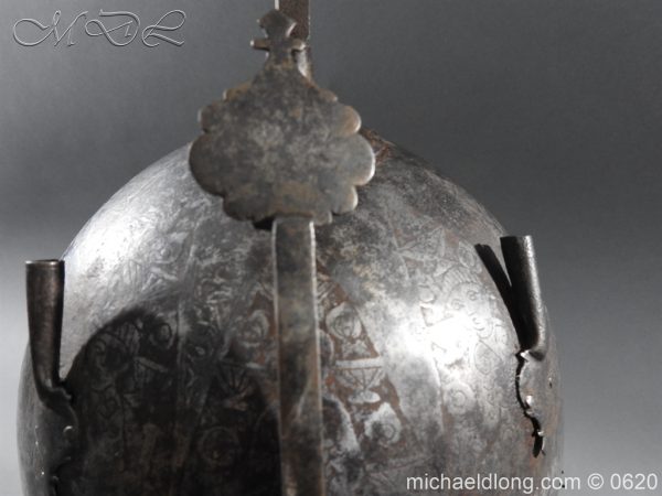 Indo Persian Kula Khud Helmet 19c - Image 16