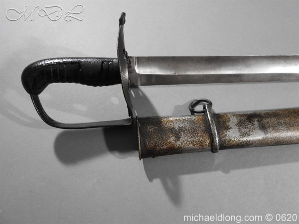 1796 Heavy Cavalry Disk Hilt Troopers Sword by Woolley - Image 2