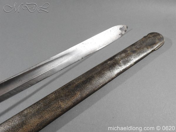 1796 Heavy Cavalry Disk Hilt Troopers Sword by Woolley - Image 4