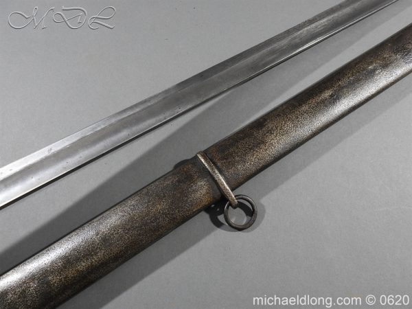 1796 Heavy Cavalry Disk Hilt Troopers Sword by Woolley - Image 7