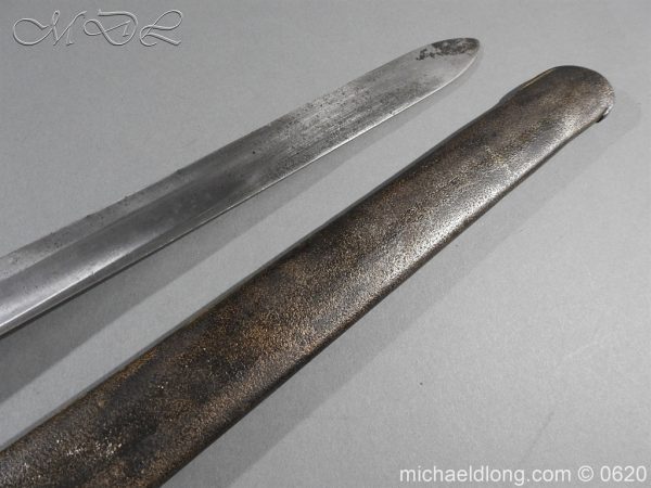 1796 Heavy Cavalry Disk Hilt Troopers Sword by Woolley - Image 8