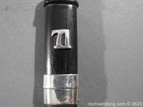 1st Highland Light Infantry Silver Mounted Dirk and Sgian Dubh - Image 19