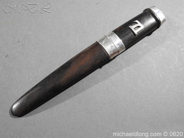 1st Highland Light Infantry Silver Mounted Dirk and Sgian Dubh - Image 18