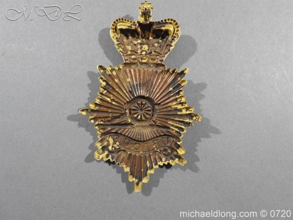 Royal Regiment of Artillery Victorian NCO’s Bell Top Shako Plate - Image 4