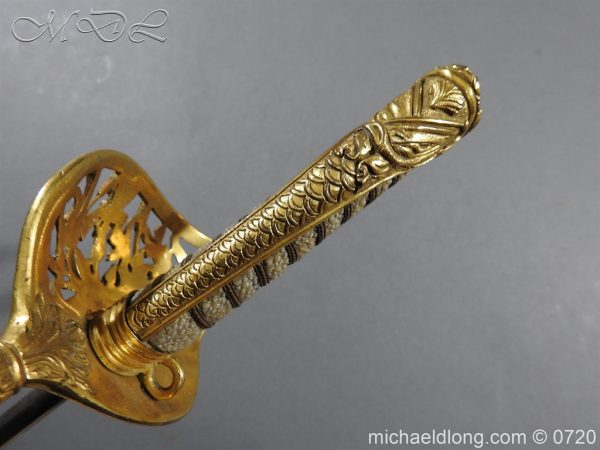 Royal Netherlands Officer's Naval Sword by Prosser - Image 22