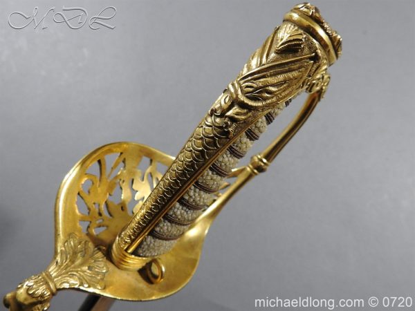 Royal Netherlands Officer's Naval Sword by Prosser - Image 23