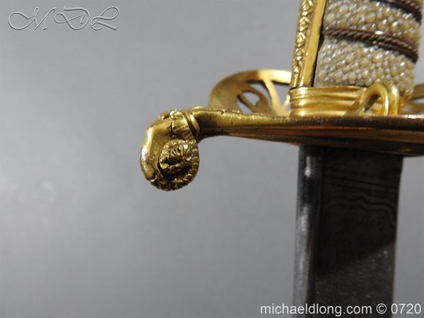 Royal Netherlands Officer's Naval Sword by Prosser - Image 24