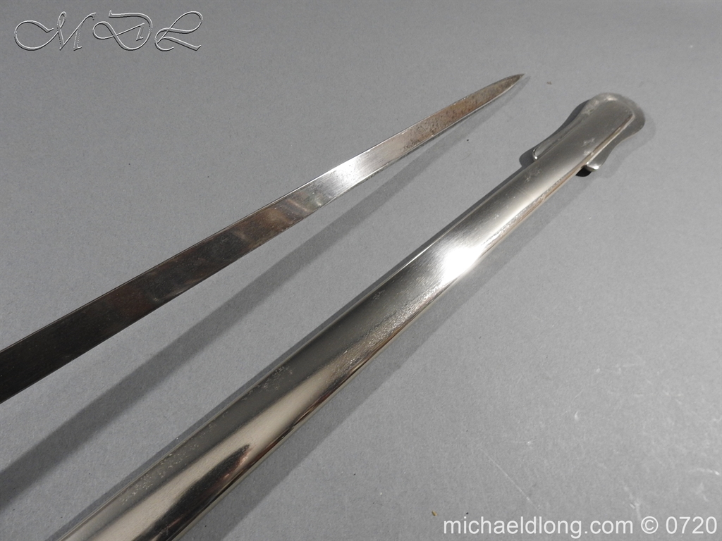 British Victorian 1897 Officers Sword - Image 8